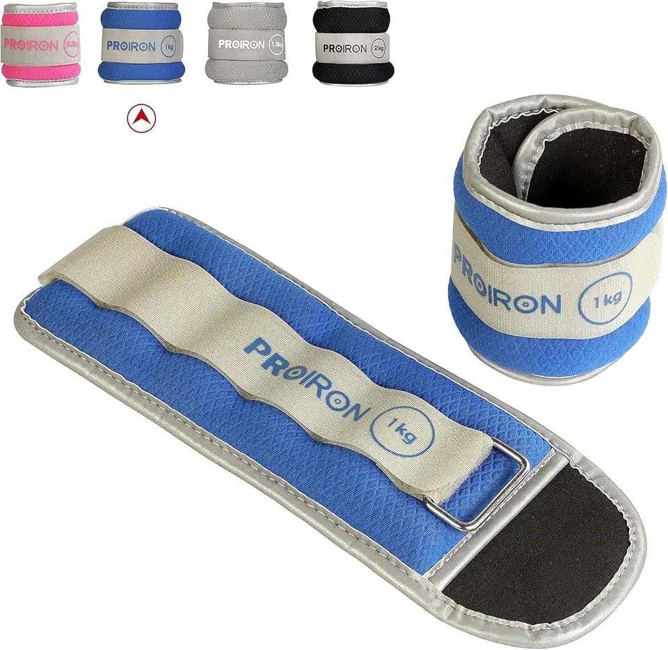 PROIRON Ankle Weights for Women, Leg Weights for Men, Ankle and Wrist Weights 2/4/6/8LBS，Reflective Arm Weights for Jogging，Gymnastics，Aerobics