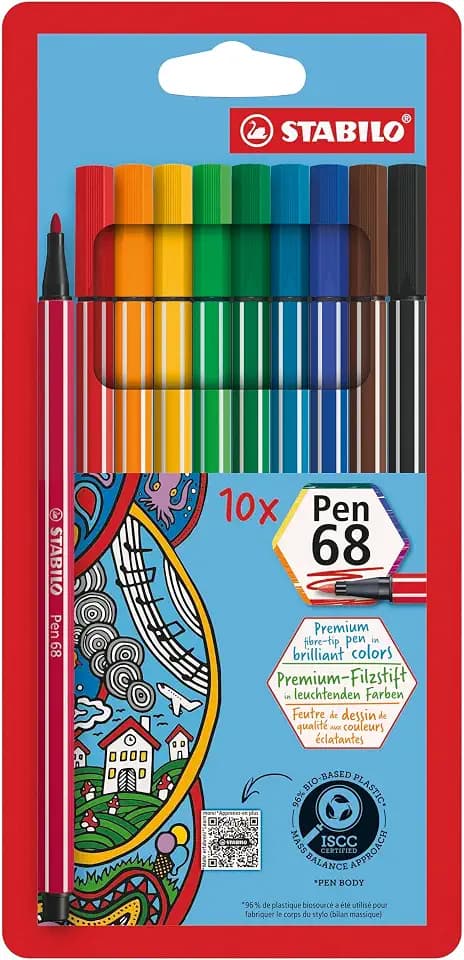 STABILO - Premium-Filzstift - Pen 68