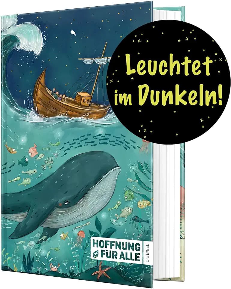 Hoffnung für alle. Die Bibel - Kids Edition: Die Bibel, die deine Sprache spricht | mit Leuchteffekt