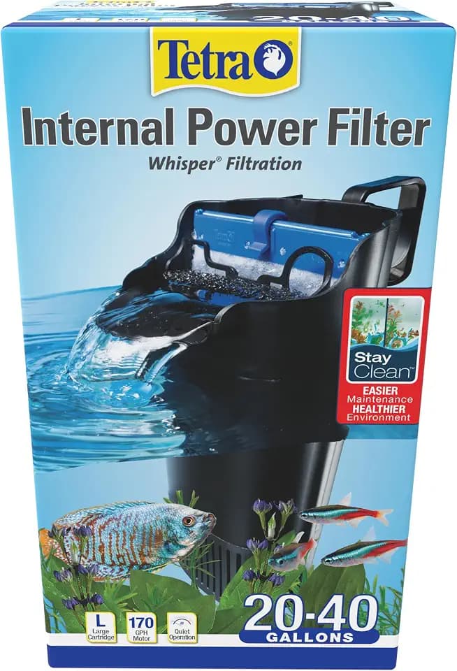 Tetra Whisper 170 GPH Internal Power Aquarium Filter