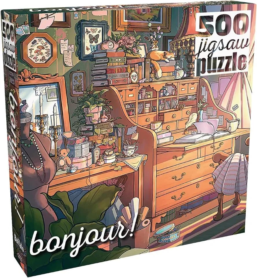 Buffalo Games Brittnie Ortega, Hideaway Hollow, 500 Piece Puzzle for Adults
