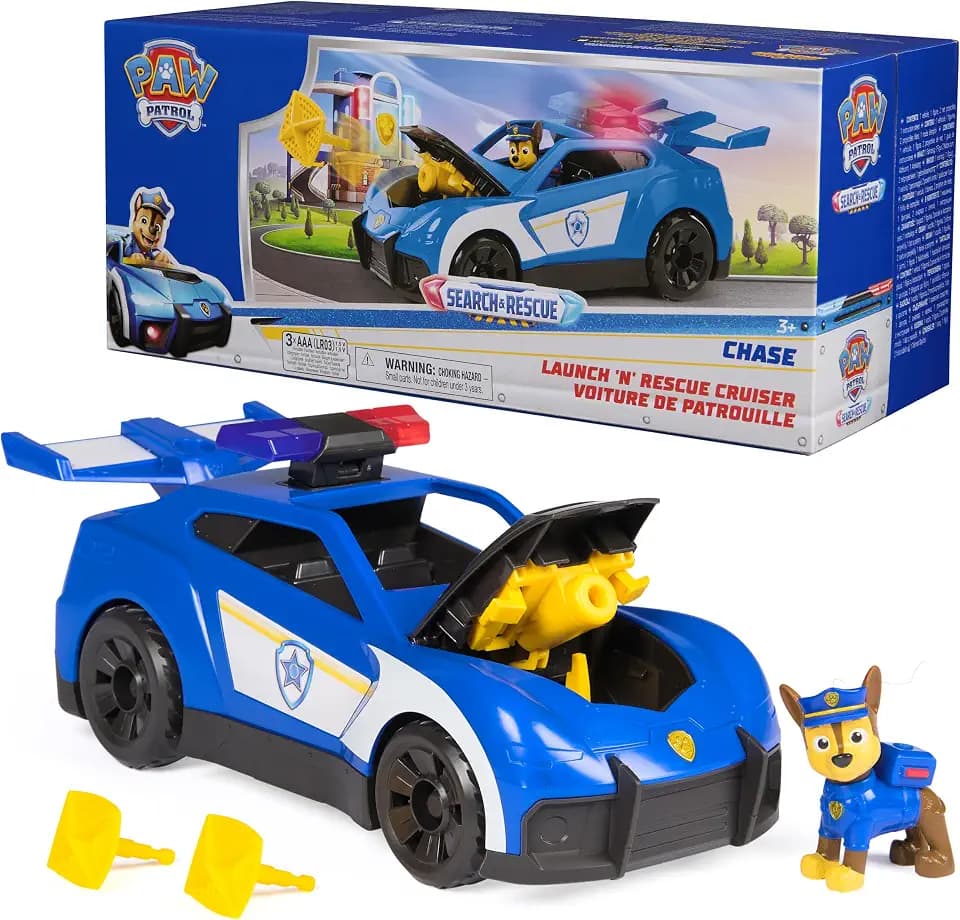 Paw Patrol Search & Rescue Chase Launch N Rescue Cruiser Vehicle