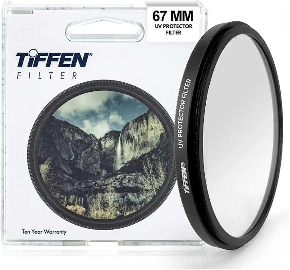 Tiffen 67mm UV Protector Filter 67mm Lens Filter Impact & Scratch Resistant