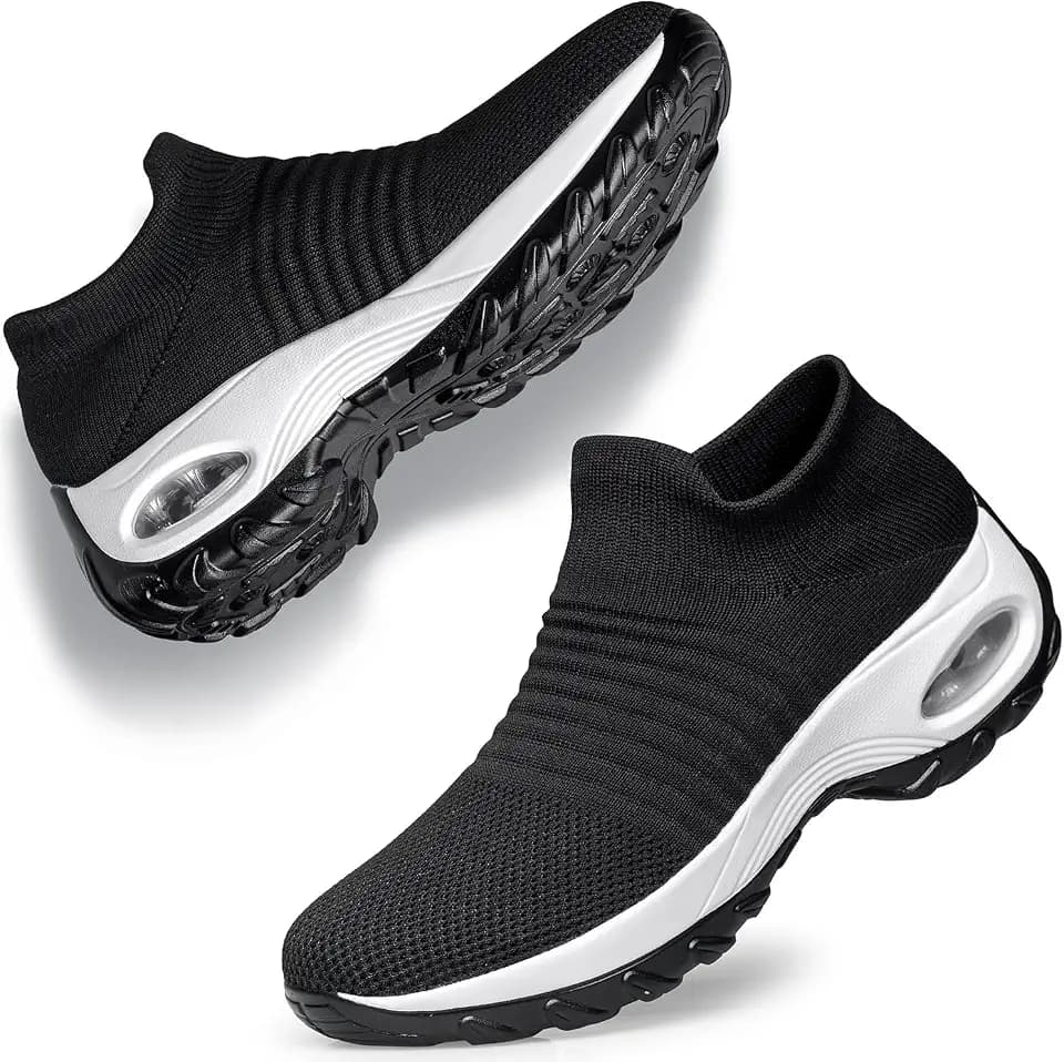 Raoendis Damen Turnschuhe Wanderschuhe – Damen Mesh Leichte Laufschuhe Tennisschuhe