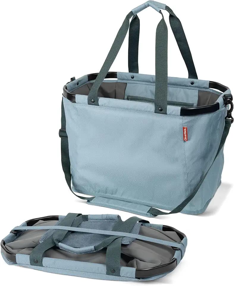 CleverMade Collapsible Utility Tote, Gear Hauler Pro 55L, Outdoor Tote