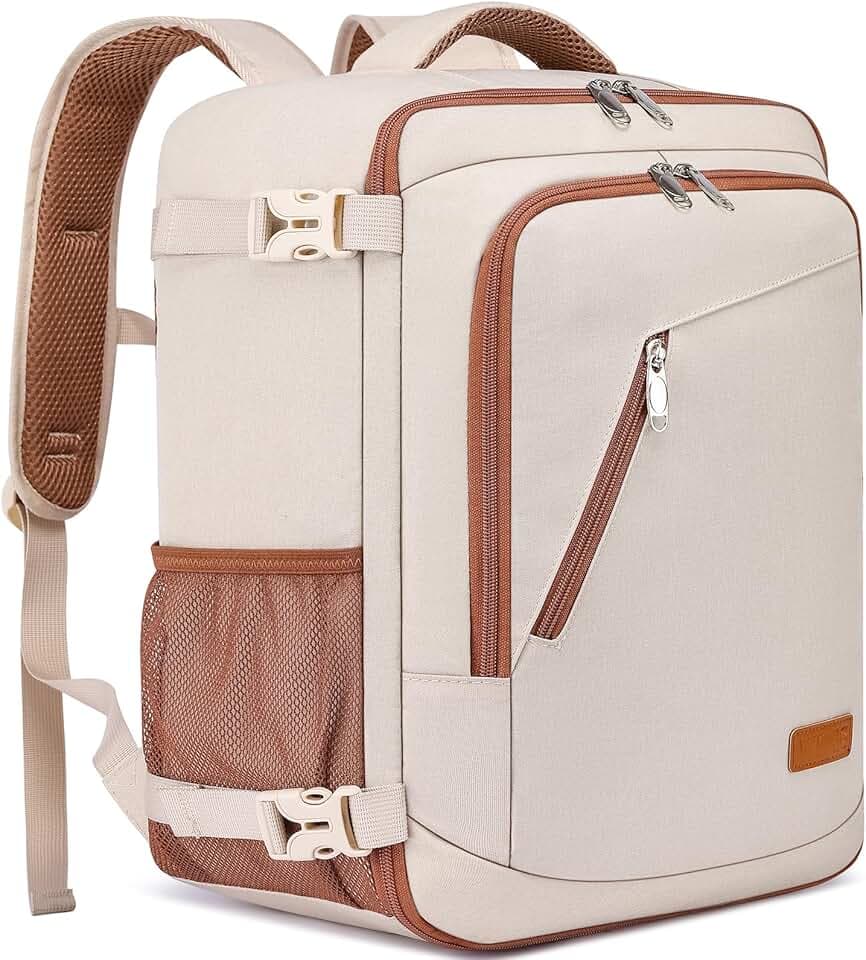 WENIG Ryanair Handgepäck 40x30x20, Handgepäck Rucksack Flugzeug Damen 24L