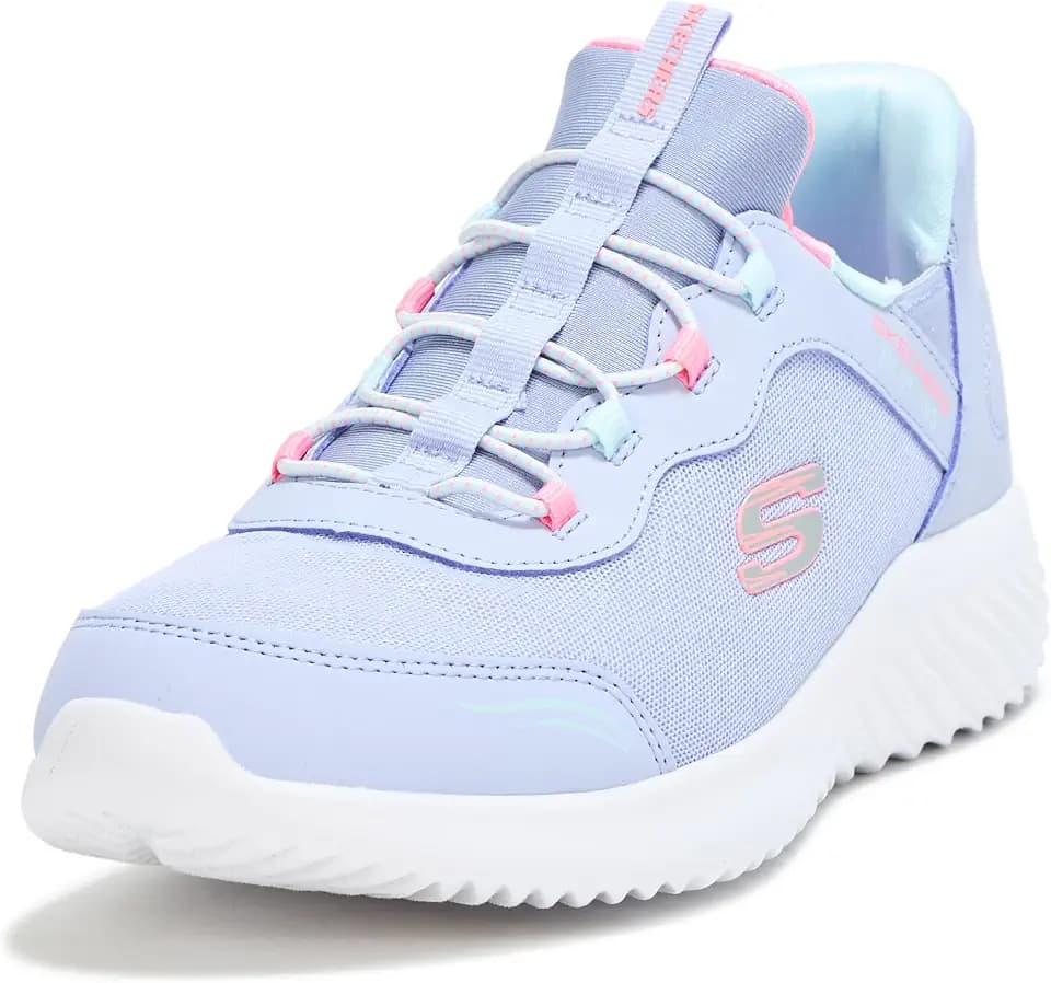 Skechers Girls' Bounder Simple Cute Shoe