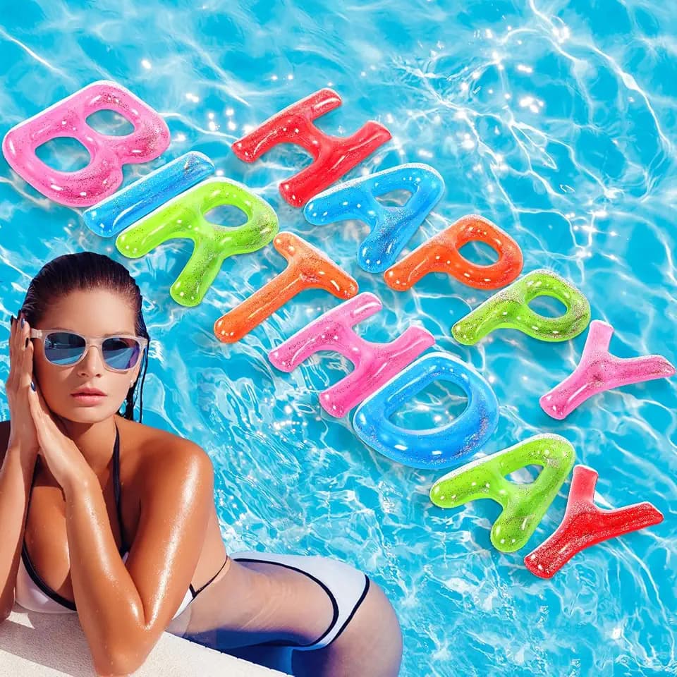 Shappy Happy Birthday Pool Floats Balloon