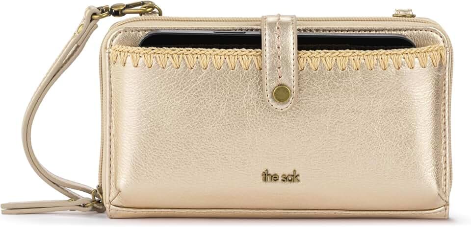 The Sak Iris Smartphone Crossbody Purse - Small Women's Cellphone Bag & Wallet For Everyday- Convertible Wristlet With Zipper