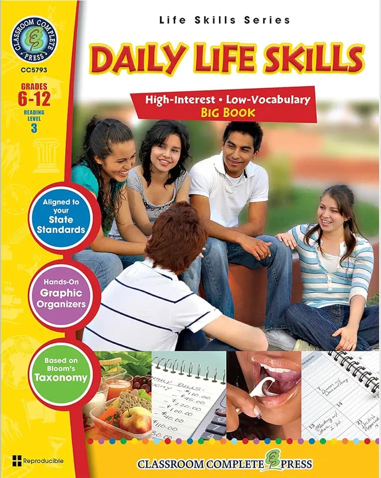 Daily Life Skills BIG BOOK Gr. 6-12 (Life Skills Series)