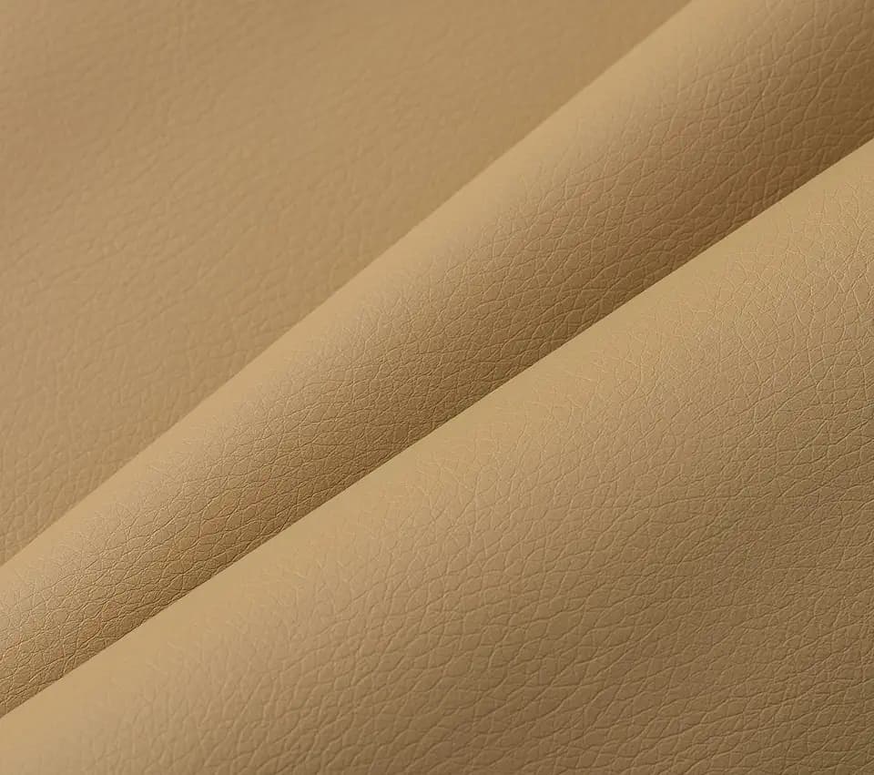 IPEA Kunstleder Beige Nussbaum für Dekor und Beschichtung 140 x 50 cm - Made in Italy - Kunstleder für Sofas, Stühle, Kleidung, Accessoires - Polsterstoff Bezugsstoff Lederoptik - Halben Meter