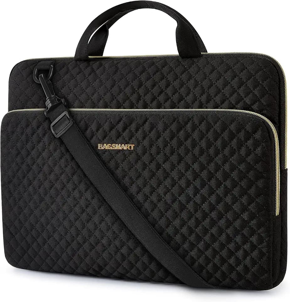 BAGSMART Laptop Sleeve Case with Handle Protective Water-Resistant
