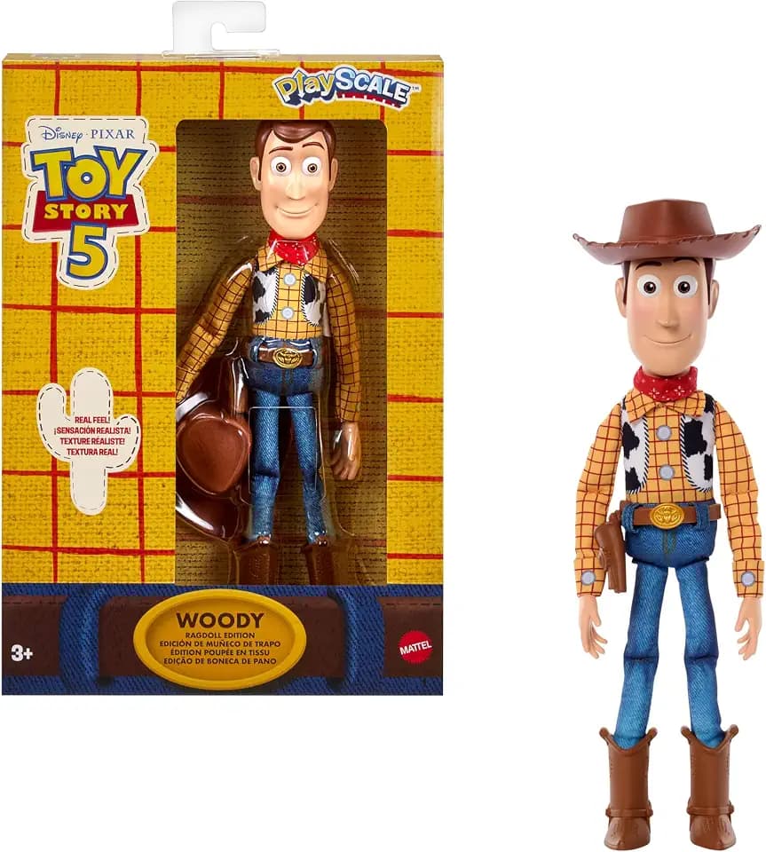 ​Mattel Disney and Pixar Toy Story 5 Ragdoll Edition Woody