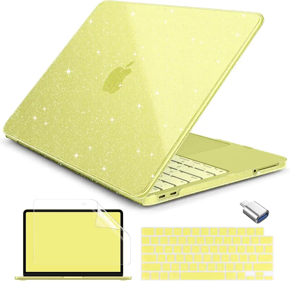 Batianda StarryMist Case for MacBook Neo 13 Inch 2026, Starry Citrus
