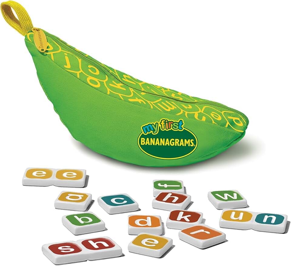 Bananagrams My First, Lowercase Letter Word Game for Ages 4+
