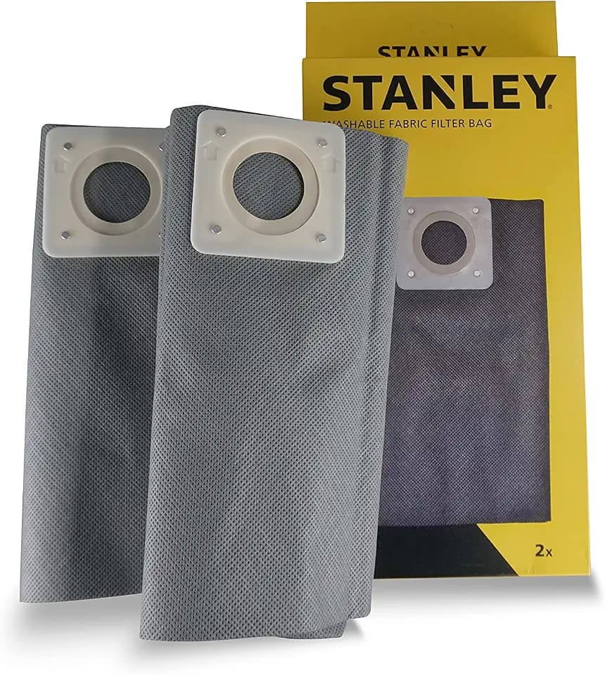 Stanley Waschbare 50-l-Stofffilterbeutel für Nass- und Trockensauger