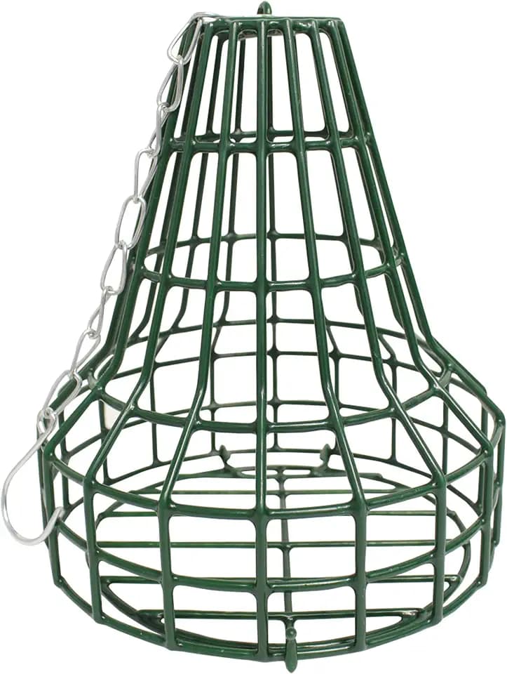 Heath Outdoor Products S-8 Seed Cake Bell Feeder,Green