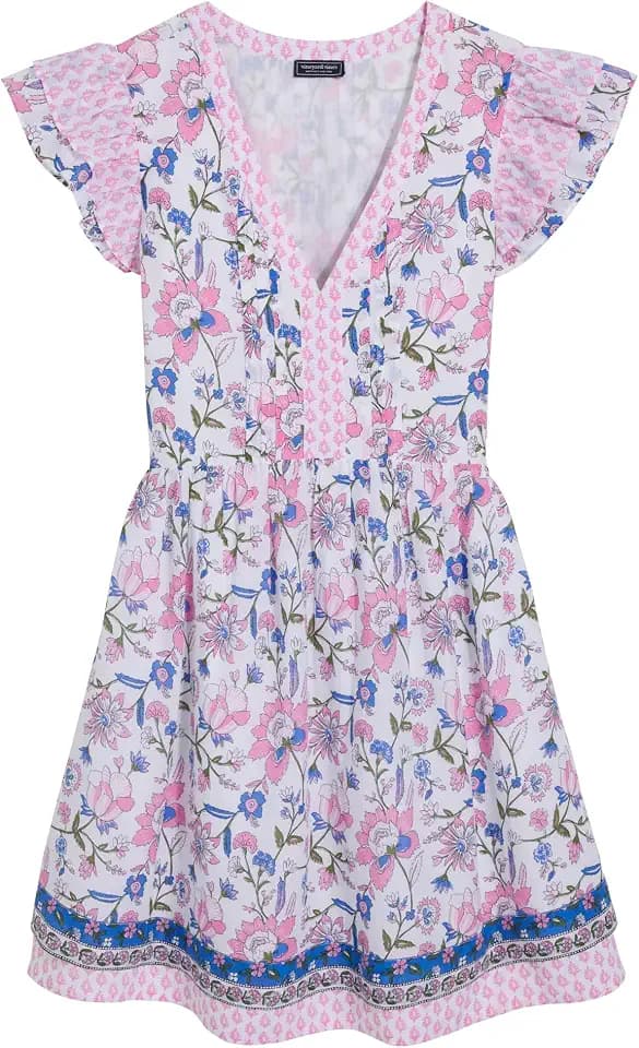 vineyard vines Womens Nora Pintuck Dress
