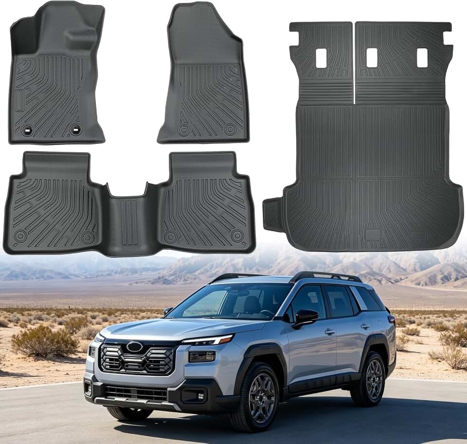 Car Floor Mats for 2026 2027 Subaru Outback Gas Full Set