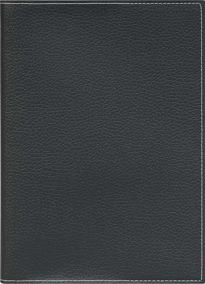 BRUNNEN Buchkalender Mod. 781 '26 | A4, Kunstleder, schwarz