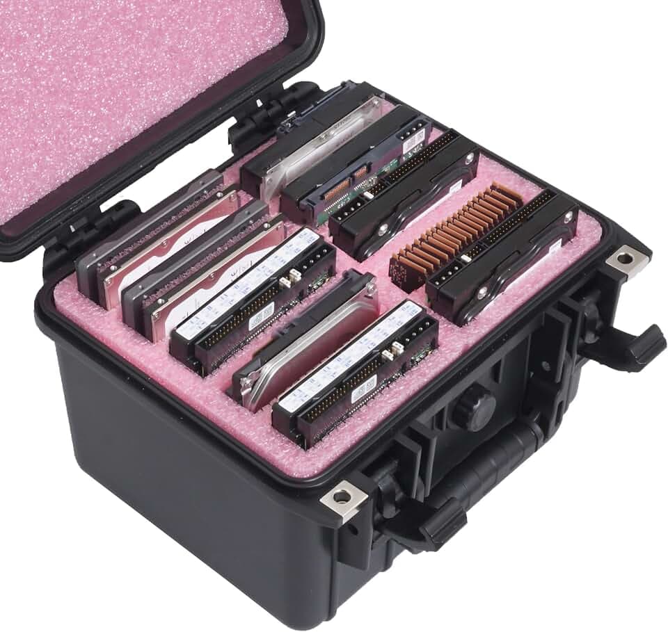 Case Club Medium Anti-Static HDD & SSD Waterproof Storage Case