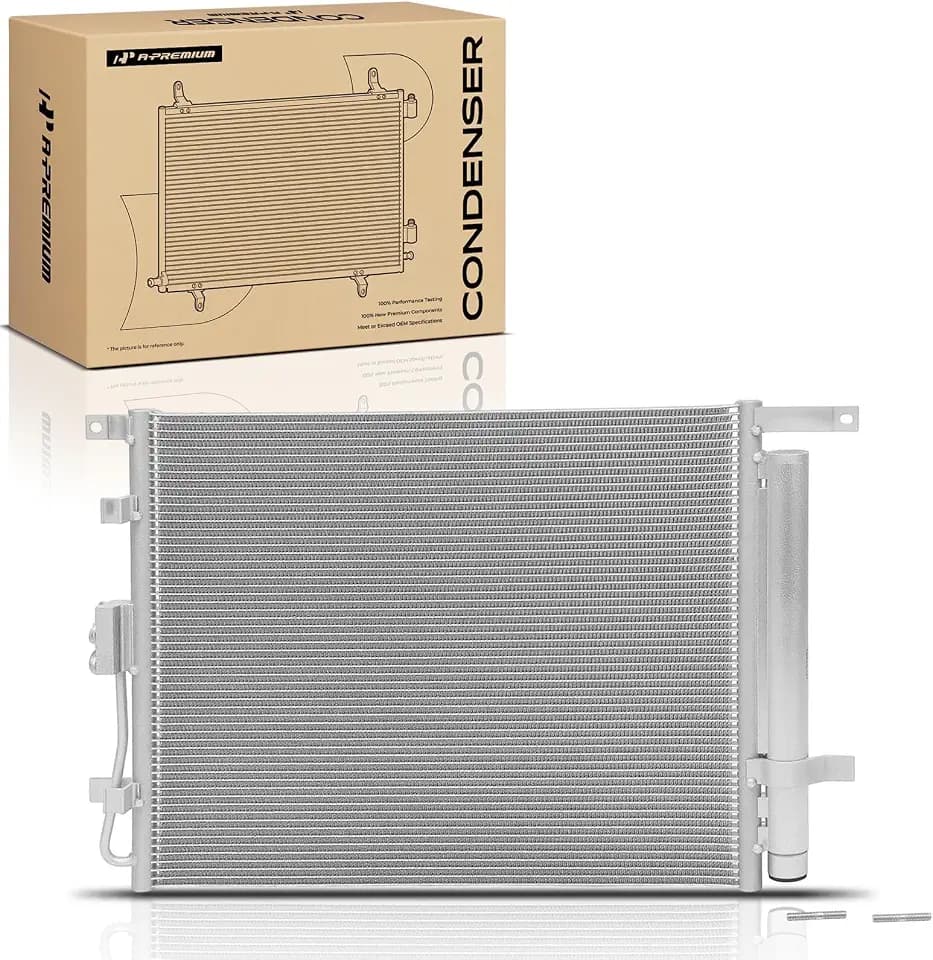 A-Premium Air Conditioning Condenser Compatible with Kia