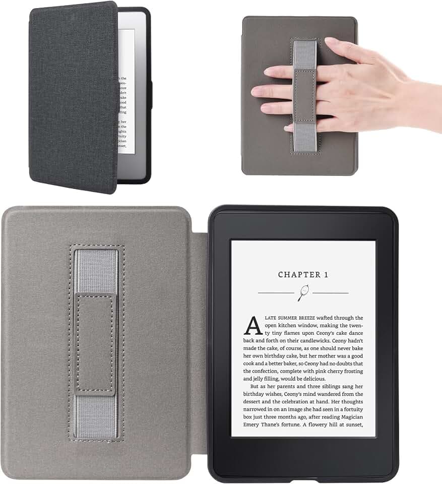 Hülle für Kindle Paperwhite 2024 (12. Generation), 7" Kindle Colorsoft Signature Edition 2025, Leichte Völlig Neue Smart Cover Case mit Auto Wake/Sleep für Kindle Paperwhite 2025