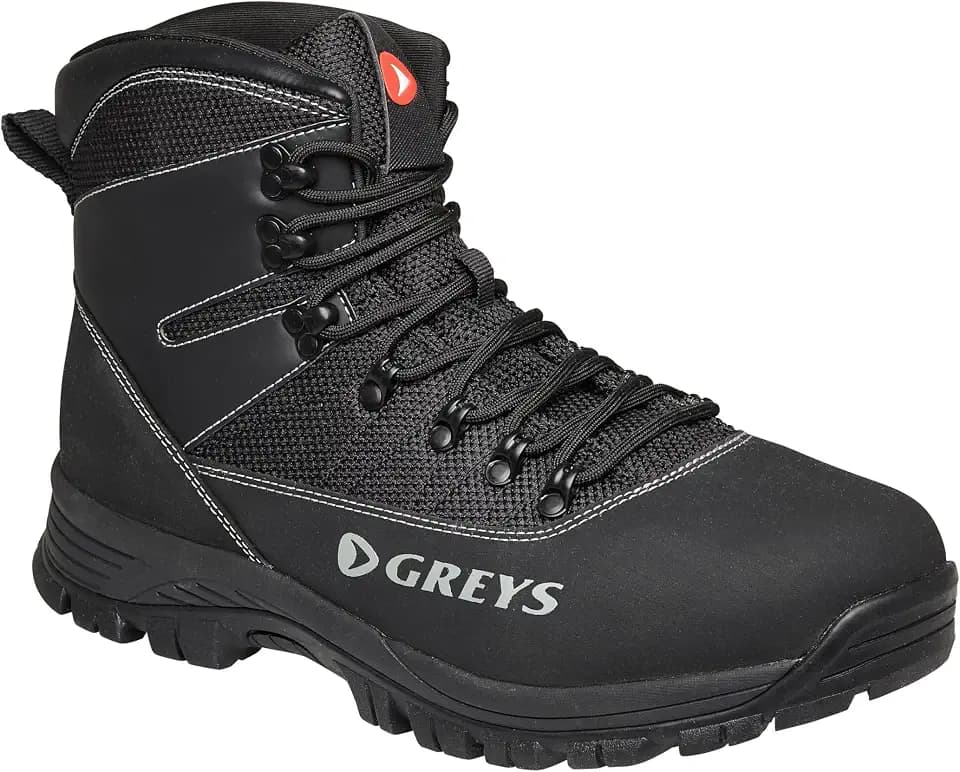 Greys Tital Wathosenstiefel | Robuste Profilsohlenstiefel Für Fluss-, See- & Küstenangeln | Sandwich-Abflusssystem | Salzwasserresistente Ösen | Mehrere Größen
