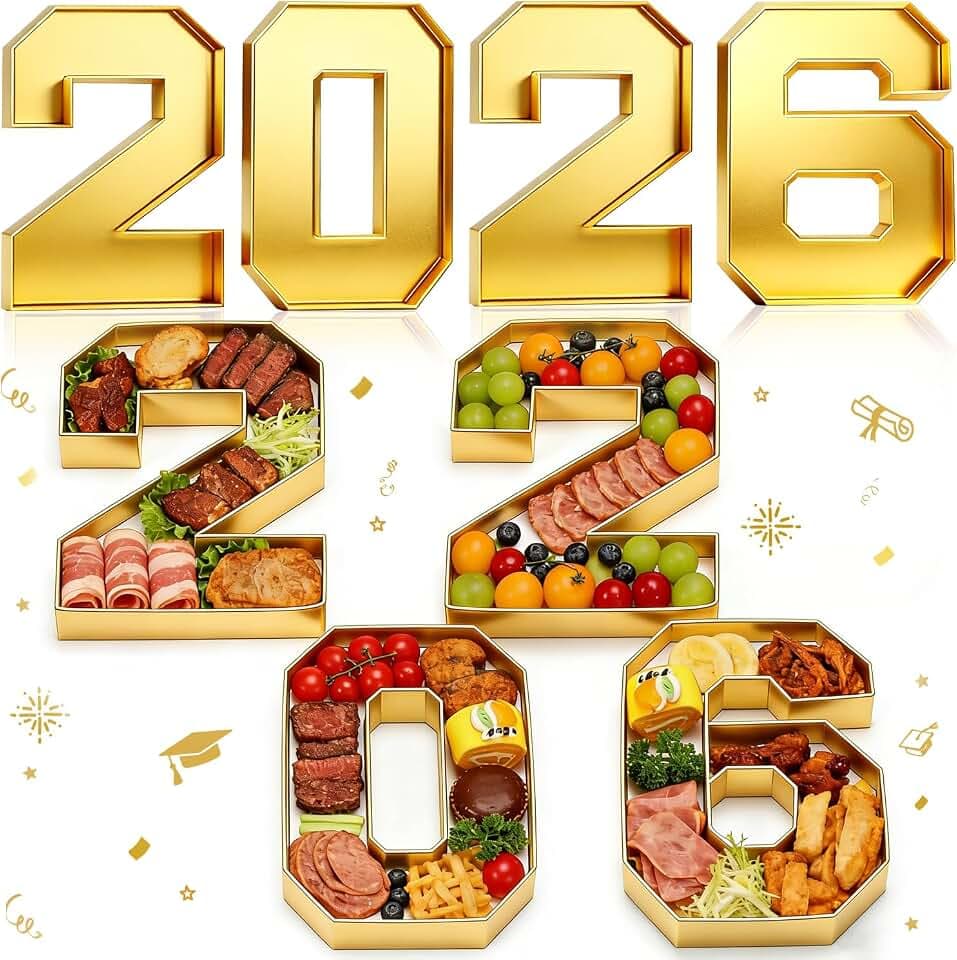 2026 Charcuterie Number Fillable Boxes 10" Cardboard Number Box