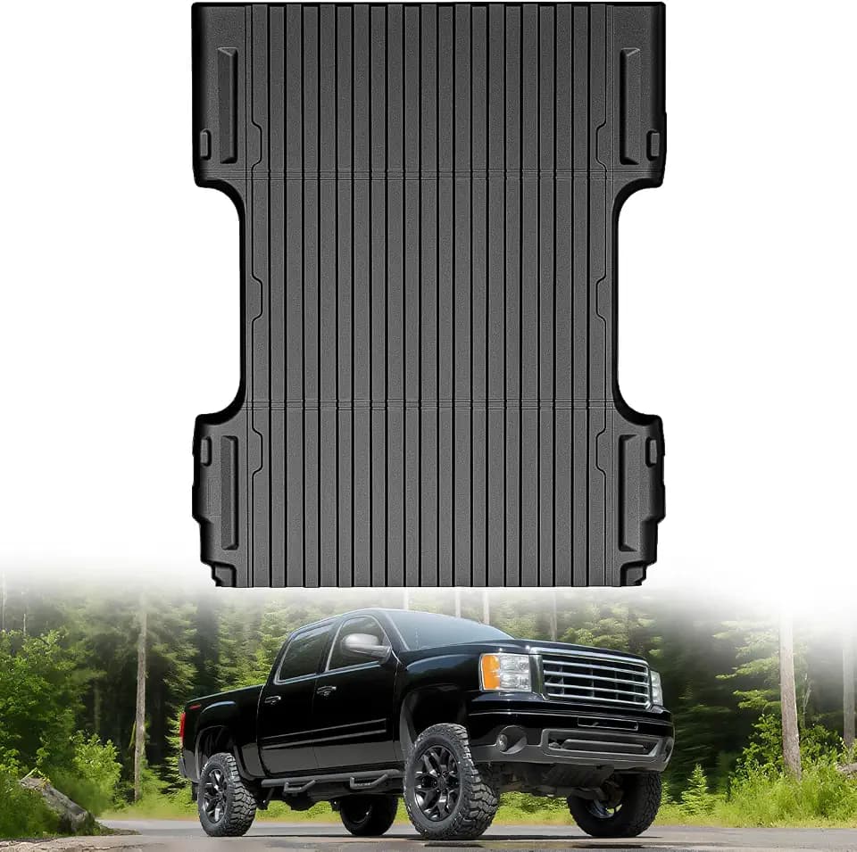 Nilight Truck Bed Mat for Silverado Sierra 1500 2500HD 3500HD 2007-2019