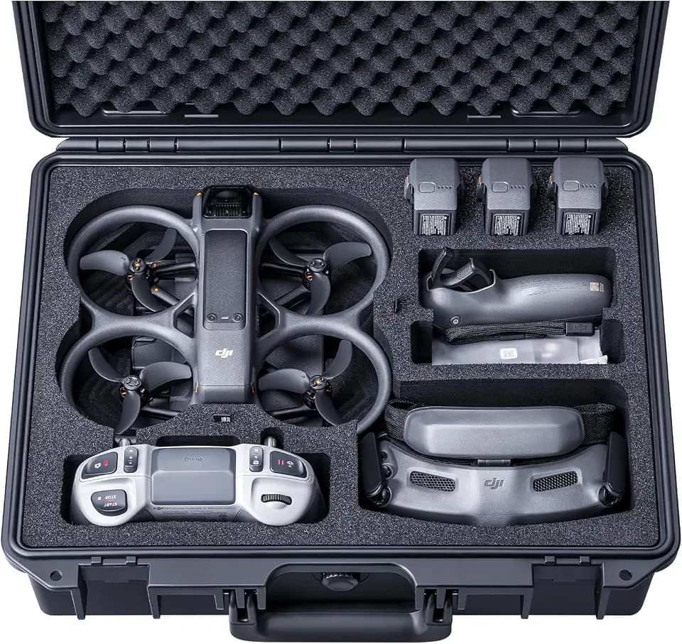 Lykus Titan AT200 Hard Case for DJI Avata 2,Goggles 3(NOT N3),FPV/Motion RC