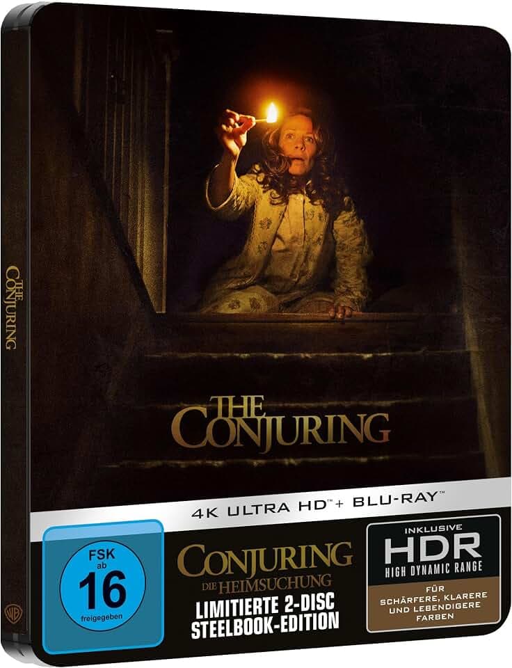 Conjuring: Die Heimsuchung - Limited Steelbook [4K Ultra HD] + [Blu-ray]