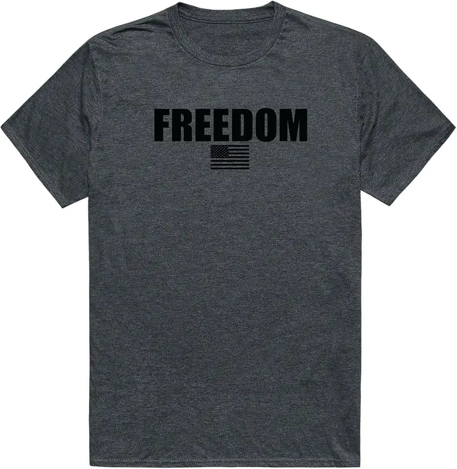 America Basic Tee, Freedom US Flag