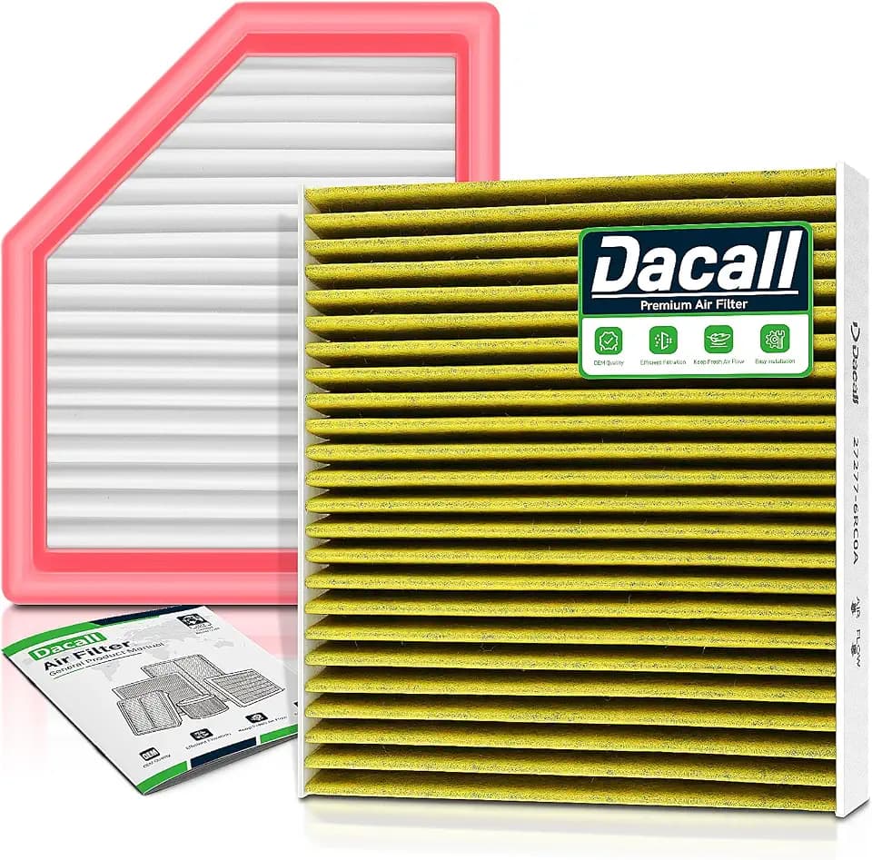 Engine & Cabin Air Filter Set for Nissan Rogue(2021‑2026) 1.5L/2.5L Gas