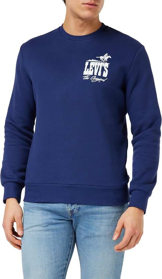 Levi's Herren Standard Graphic Crew Sweatshirt