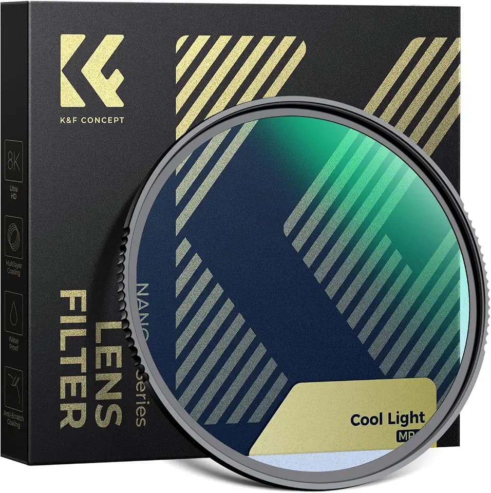 K&F CONCEPT 82mm 1/4 Blue Mist Diffusion Filter