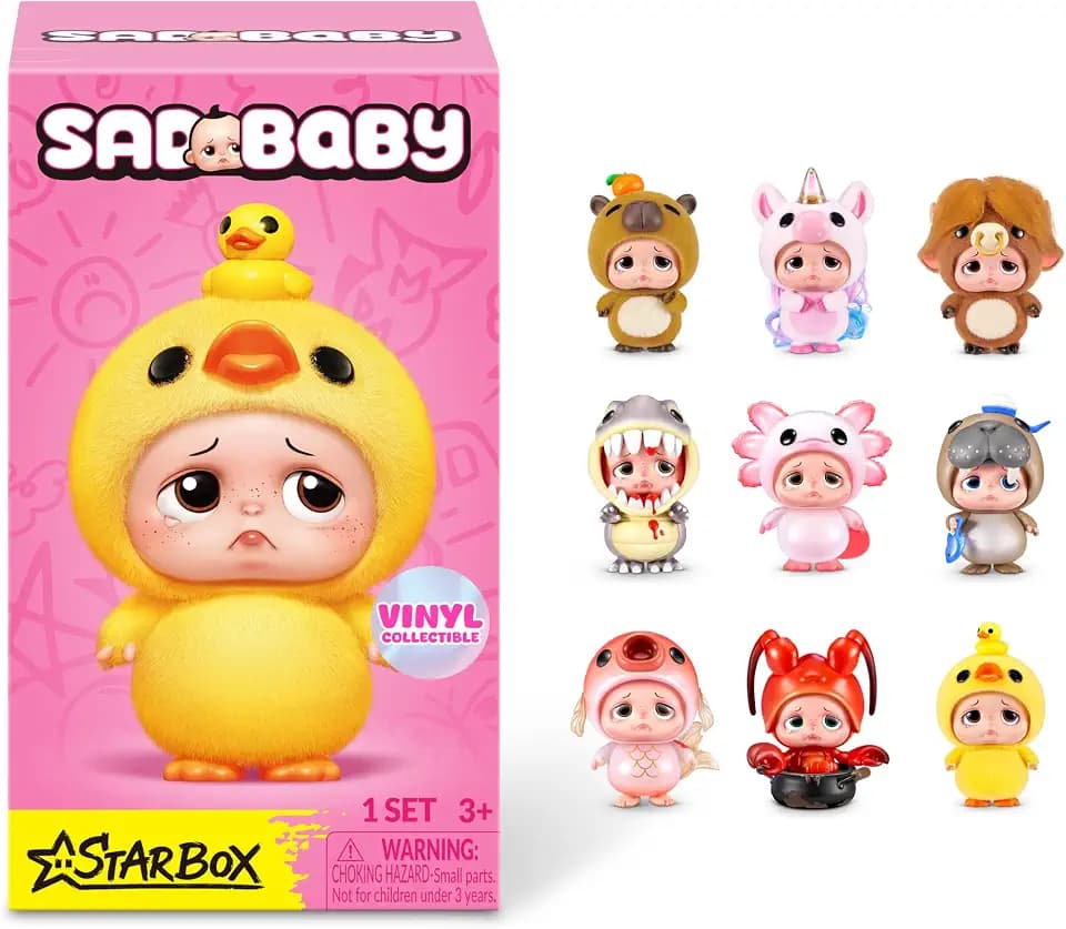 STARBOX Sad Baby Animals Series 1 Blind Box Collectible Figurine