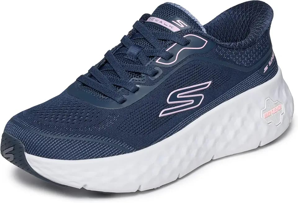 Skechers Womens Go Walk Max Cushioning Flex Remi Hands Free Slip-ins