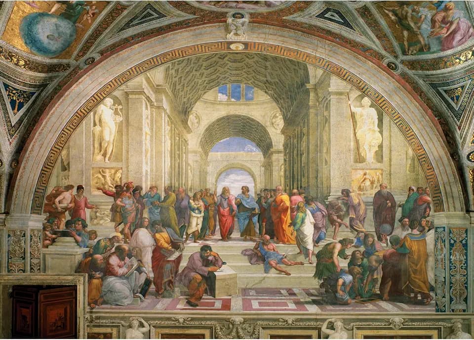 Anatolian Puzzle - Schools of Athens, 3000 Piece Puzzle, #4933