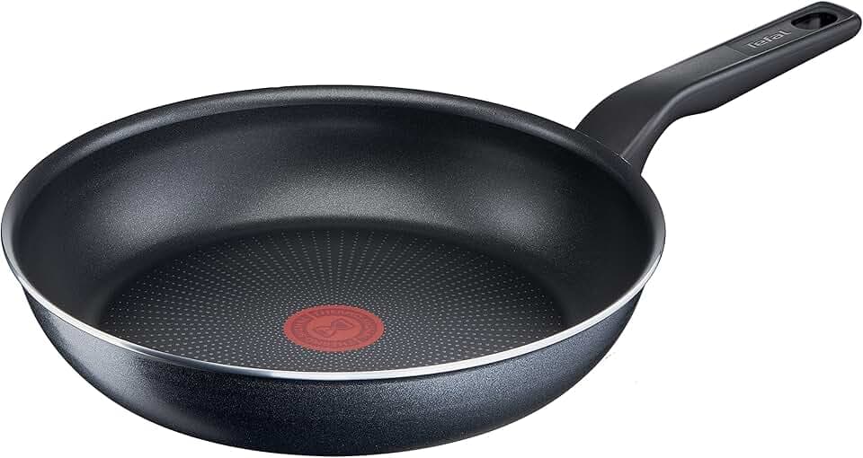 Tefal XL Force Bratpfanne 32 cm extragroß, Antihaftversiegelung, robust, Thermo-Signal bei optimaler Brattemperatur, Nicht induktionsgeeignet, backofengeeignet bis 175 Grad, Made in France, C38508
