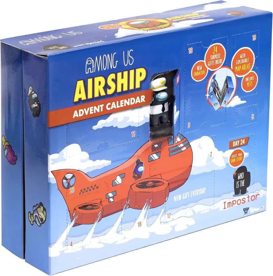 Among Us, Sammler und Interaktiv, offizielles Spielzeug unter Lizenz von Among Us, ideales Geschenk für Fans des Among Us.