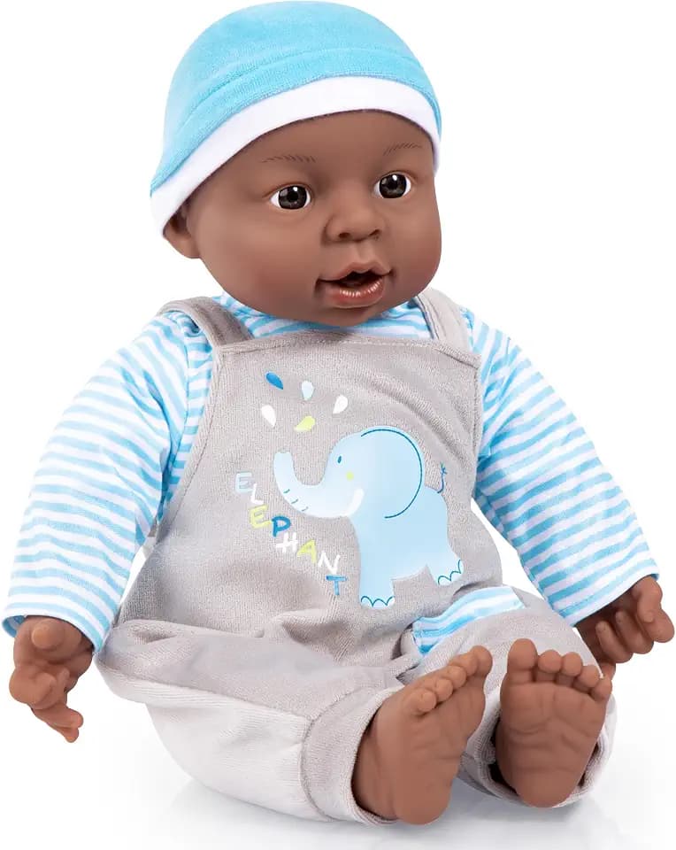 Bayer Design Interaktive Babypuppe Junge 40 cm, spricht, Weichkörper