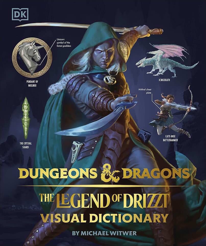 Dungeons & Dragons The Legend of Drizzt Visual Dictionary (D&D)