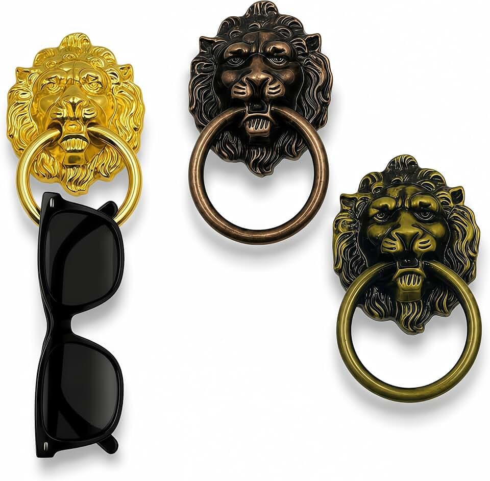 3PCS Sunglass Holder Broach, Retro Glasses Clip for Shirt, Eye Glass Holding Brooch Lovely Jewelry Centerpiece