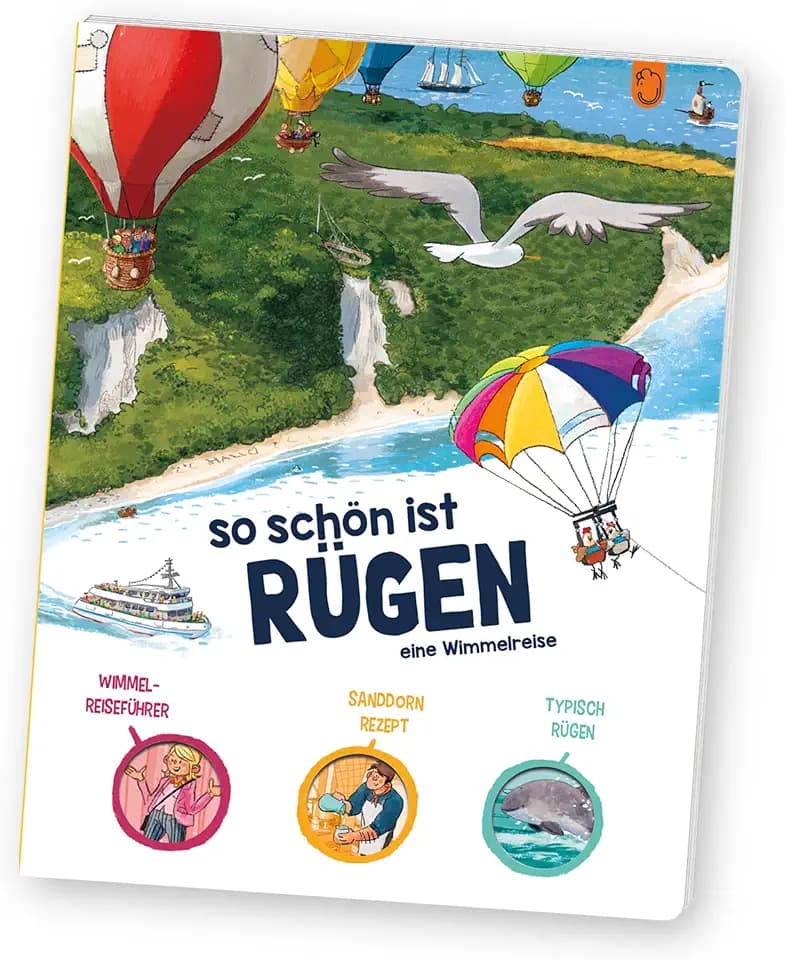 Rügen Wimmelbuch: So schön ist Rügen - eine Wimmelreise