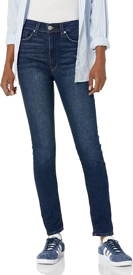 Hudson Women's Barbara High Rise, Straight Ankle Pant