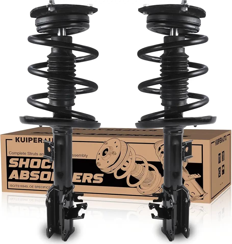 KUIPERAUTO Pair Front Struts Shocks Compatible for 2009 2010 2011 2012 2013 2014 Nissan Maxima 172605 172604 Coil Spring Shock Absorber