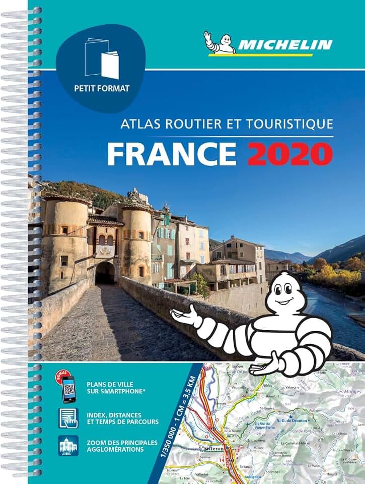 FRANCE / FRANKRIJK 20095 SPIR. ATLAS (PETIT FORMAT