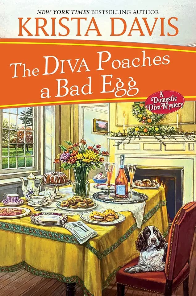 The Diva Poaches a Bad Egg (A Domestic Diva Mystery, Band 18)