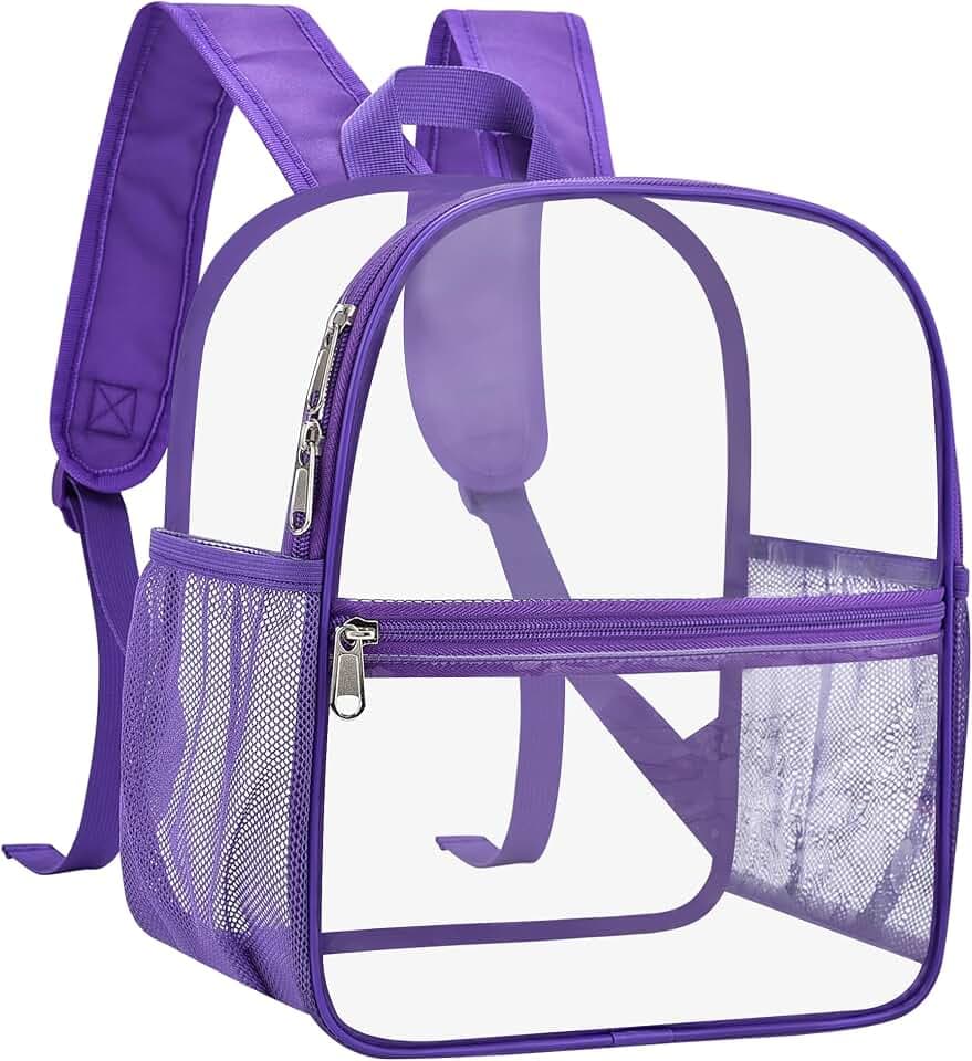 Oraben Clear Backpack for Stadium Events Clear Stadium Bag